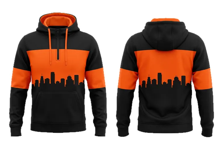 City skyline Chest band