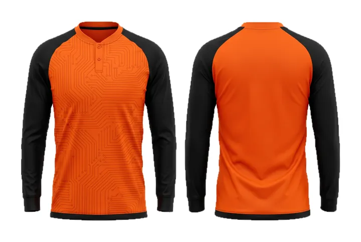 Circuit trace Contrast raglan
