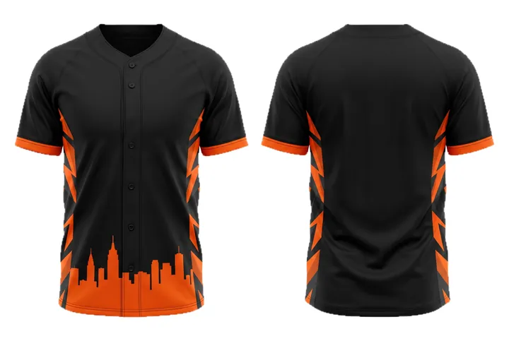 City skyline Geometric side panel