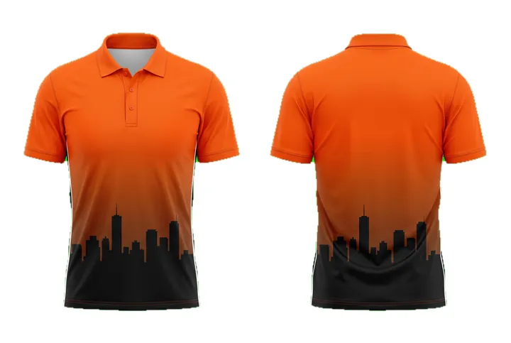 City skyline Vertical fade